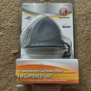 Radio Shack Dazzle Hi-Speed Memory Card Reader/Writer For ConpactFlash *New*